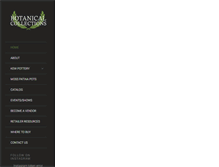 Tablet Screenshot of botanicalcollections.com